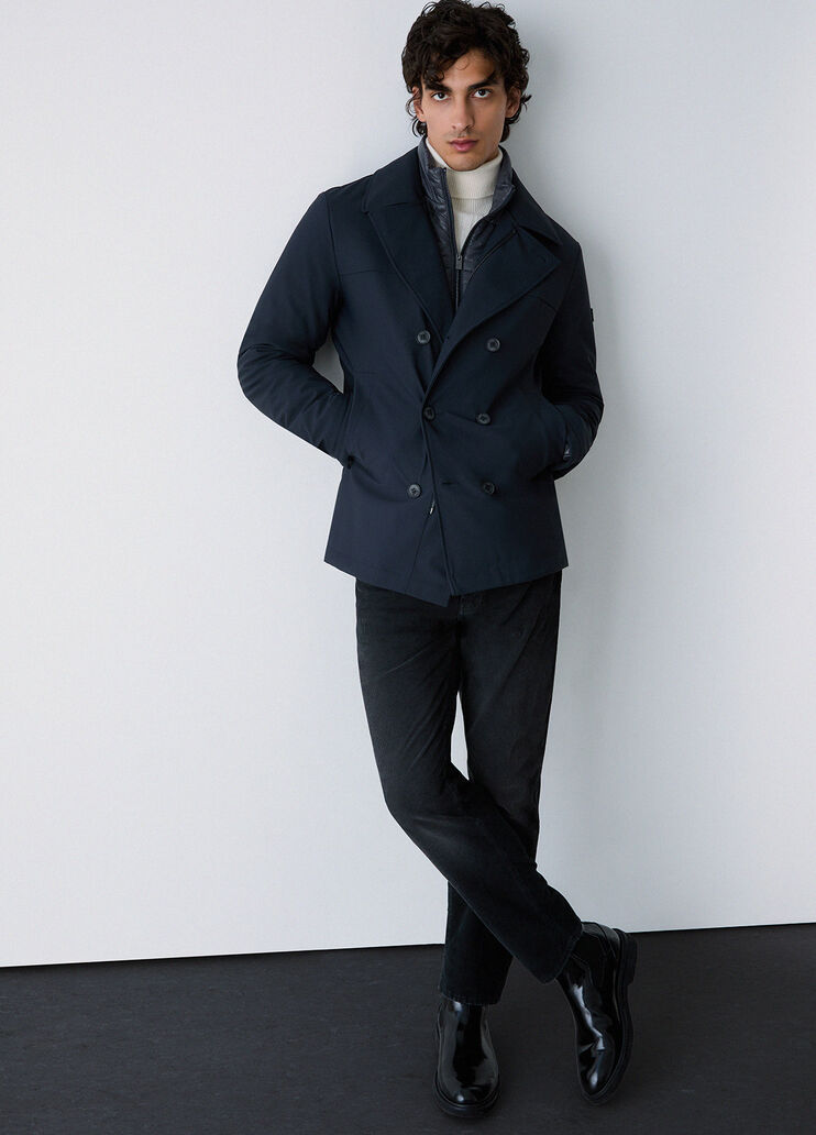 Jacket with removable padding dark blue Liu Jo - medium