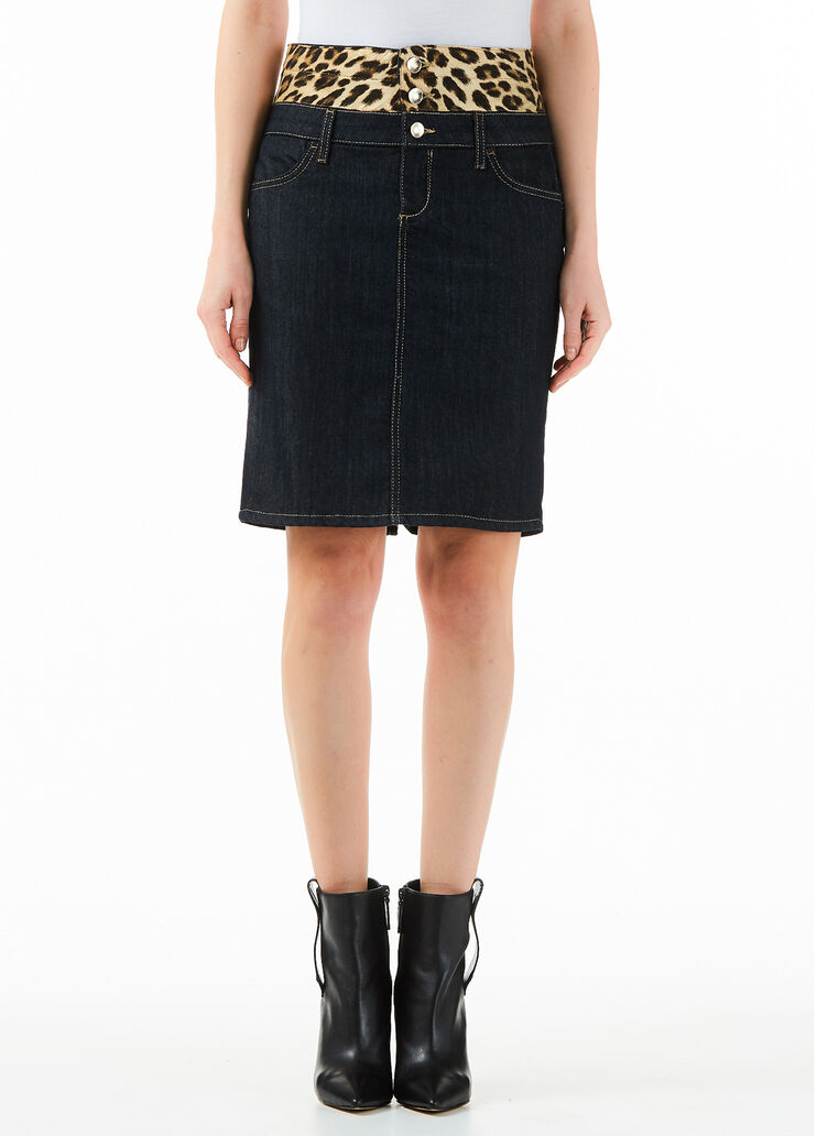 Denim midi skirt Normal wash Liu Jo - large image number 0