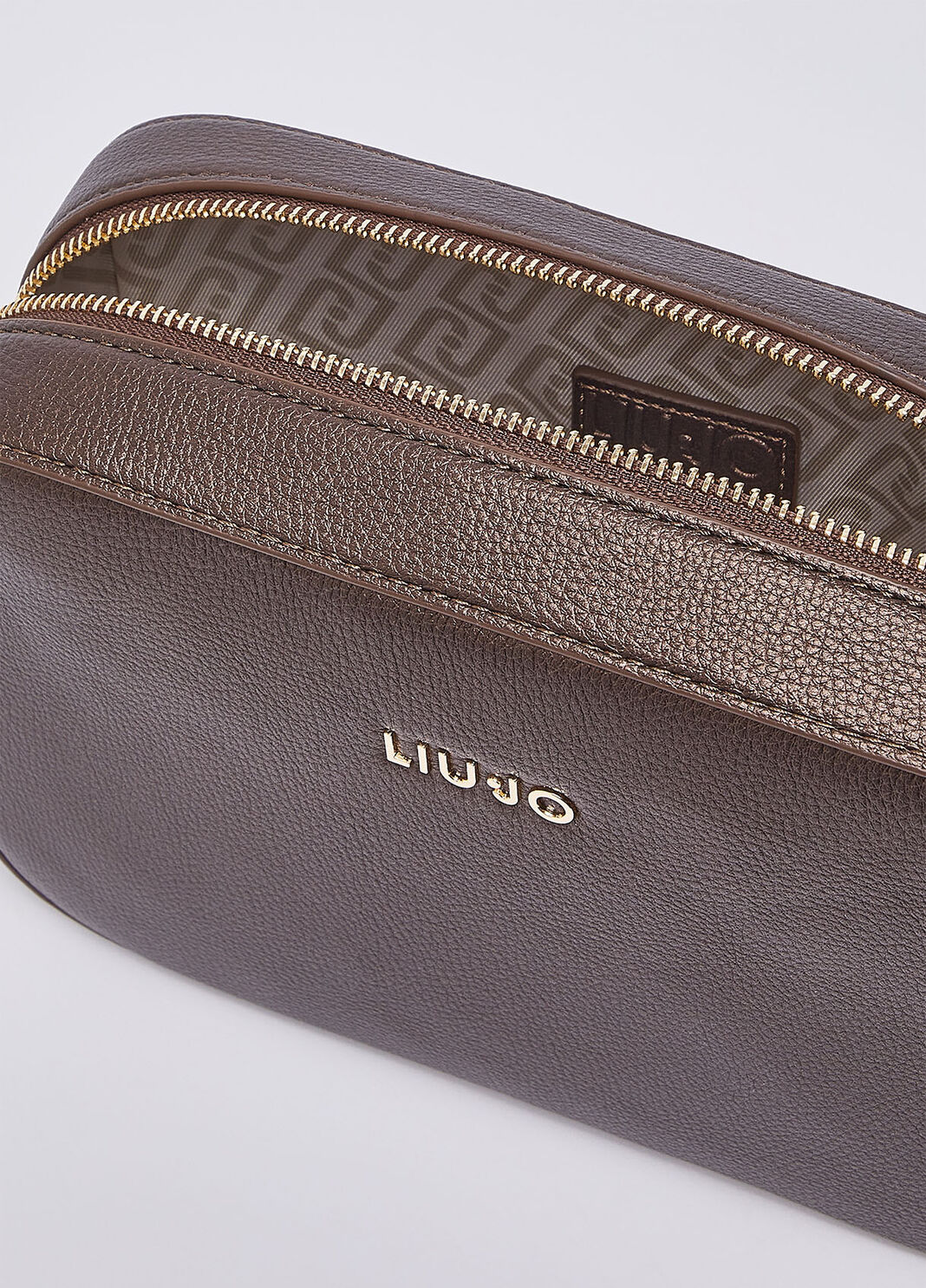 Sac bandouli&egrave;re moyen marron fonc&eacute; Liu Jo - large image number 6