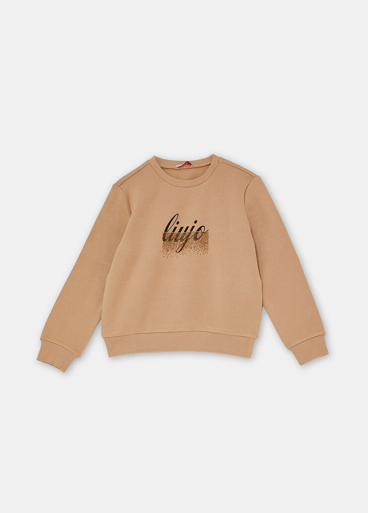 Sudadera de algodón con logotipo camel Liu Jo - large image number 2 Sudadera de algodón con logotipo camel Liu Jo - large image number 2