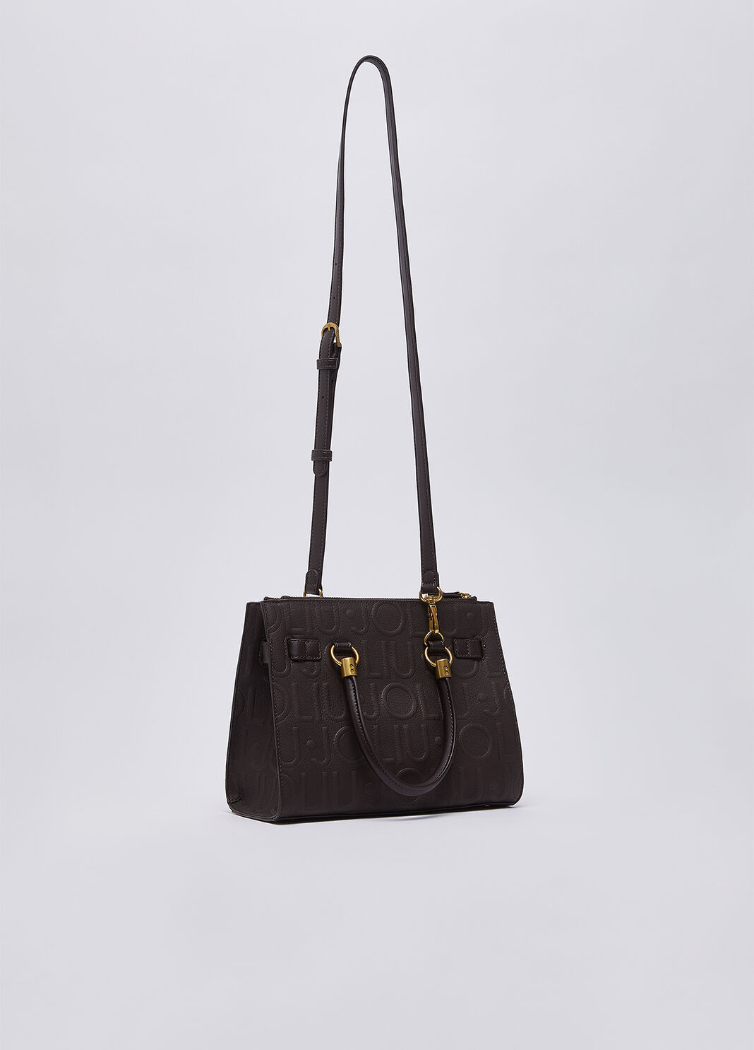 Kleine Satchel-Tasche Dunkelbraun Liu Jo - large image number 3