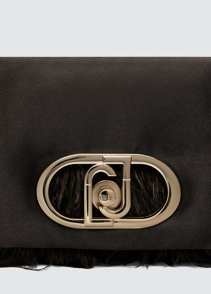 Small LaPuffy bag with feathered detailing black Liu Jo - large image number 4 Small LaPuffy bag with feathered detailing black Liu Jo - large image number 4