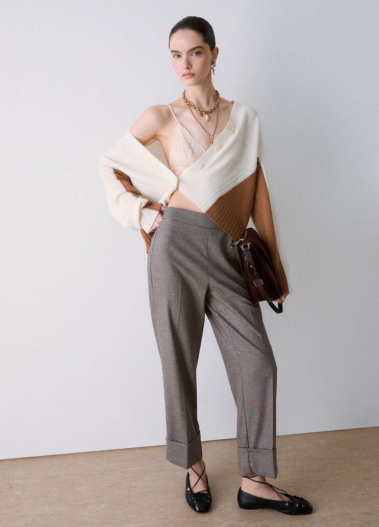 Houndstooth Trousers houndstooth Liu Jo - medium