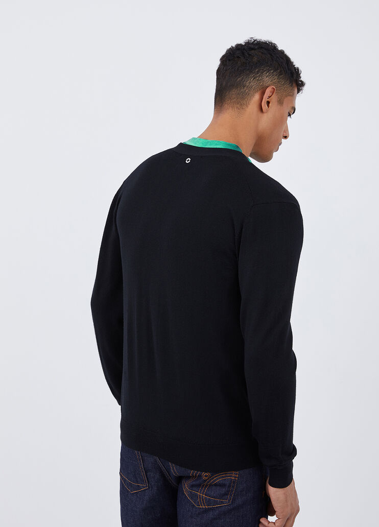 Cárdigan de lana negro Liu Jo - large image number 1