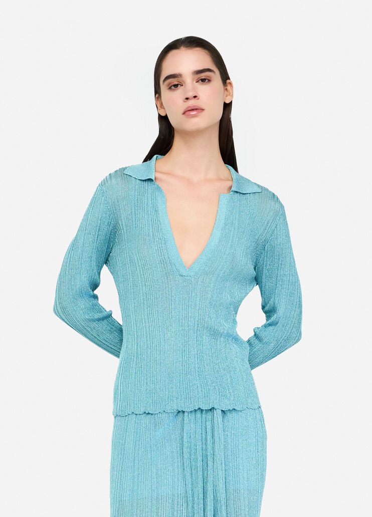 Lurex®-Pullover Aquagrün Liu Jo - medium Lurex®-Pullover Aquagrün Liu Jo - medium