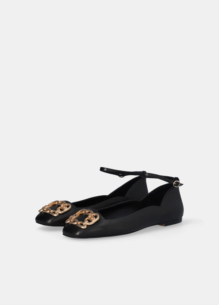 Ballerine in nappa nero Liu Jo - medium Ballerine in nappa nero Liu Jo - medium