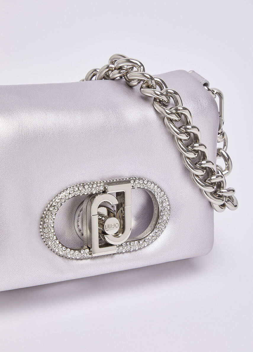 Small LaPuffy Bag colour silver | Liu Jo