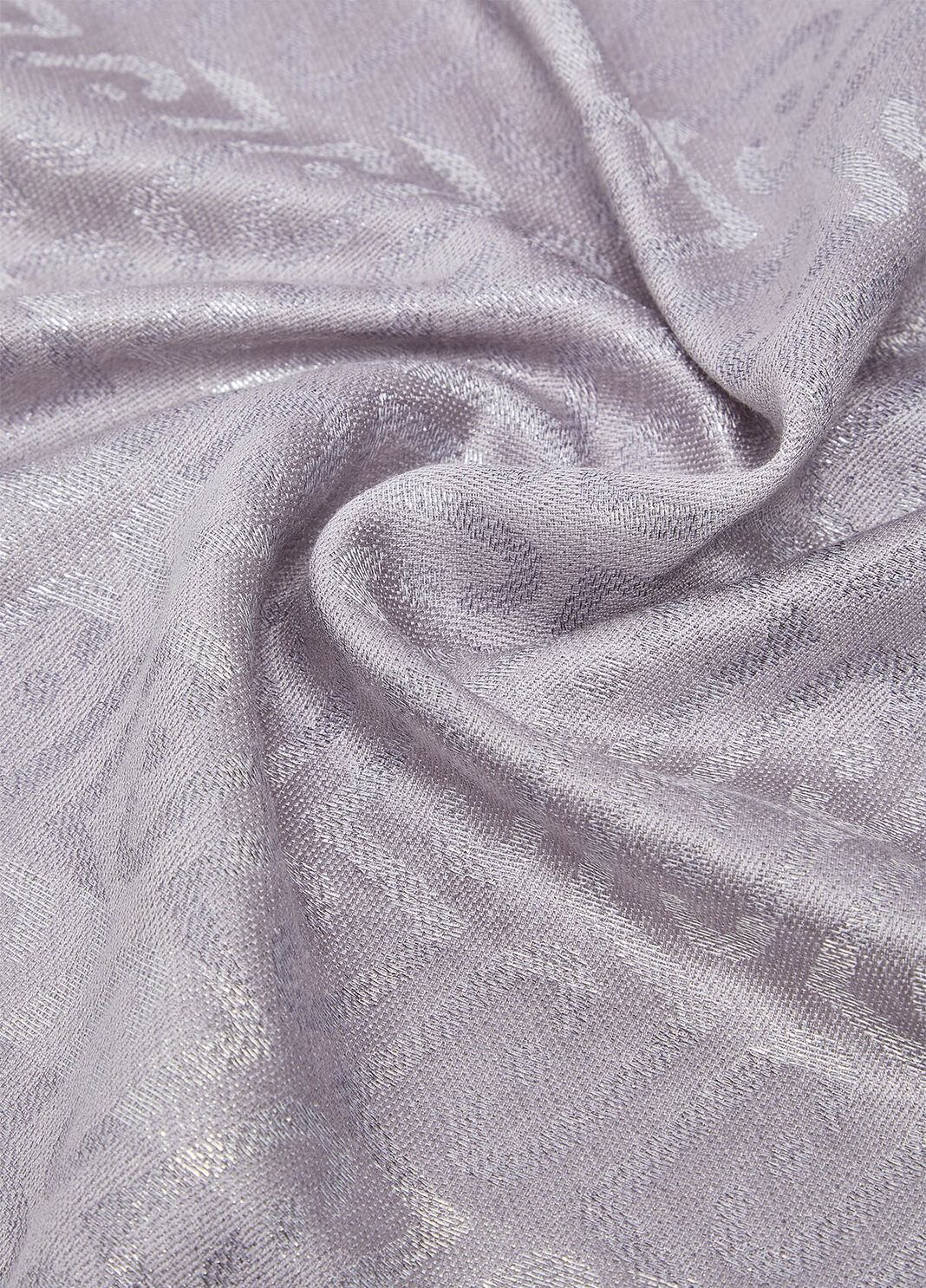 &Eacute;tole Jacquard Monogramme gris Liu Jo - large image number 4