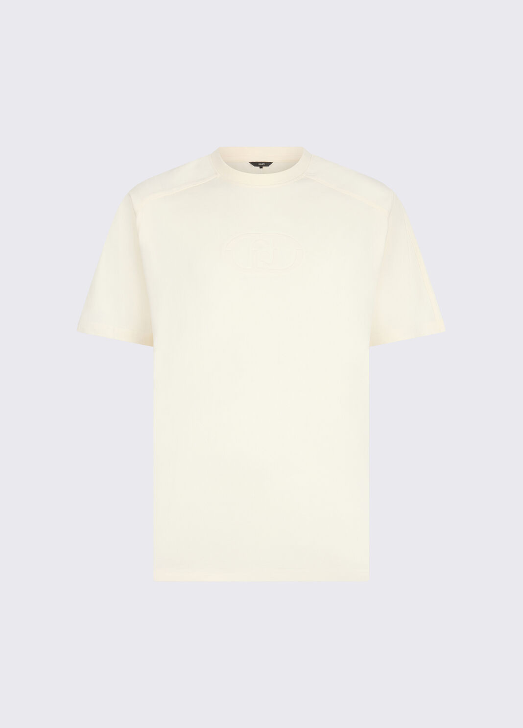 T-shirt with maxi logo white Liu Jo - large image number 6