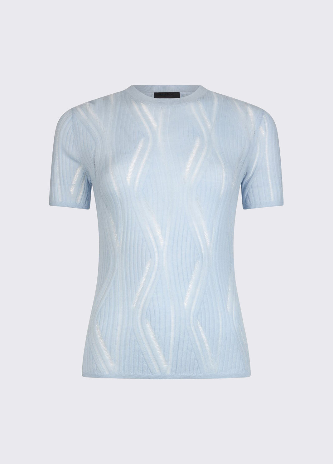 Knit jumper light blue Liu Jo - large image number 6