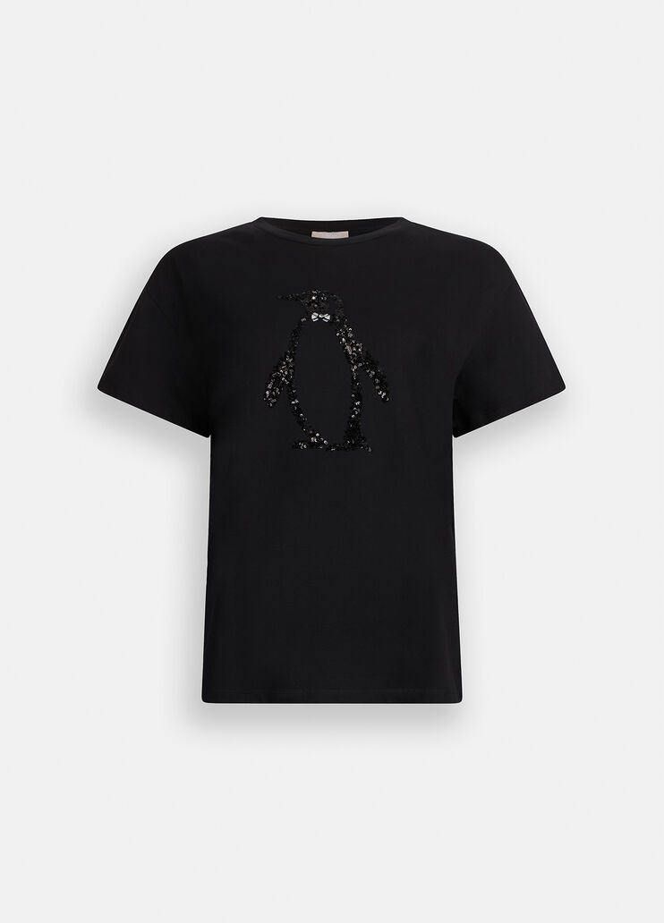 T-Shirt mit Strass Schwarz Liu Jo - large image number 6 T-Shirt mit Strass Schwarz Liu Jo - large image number 6