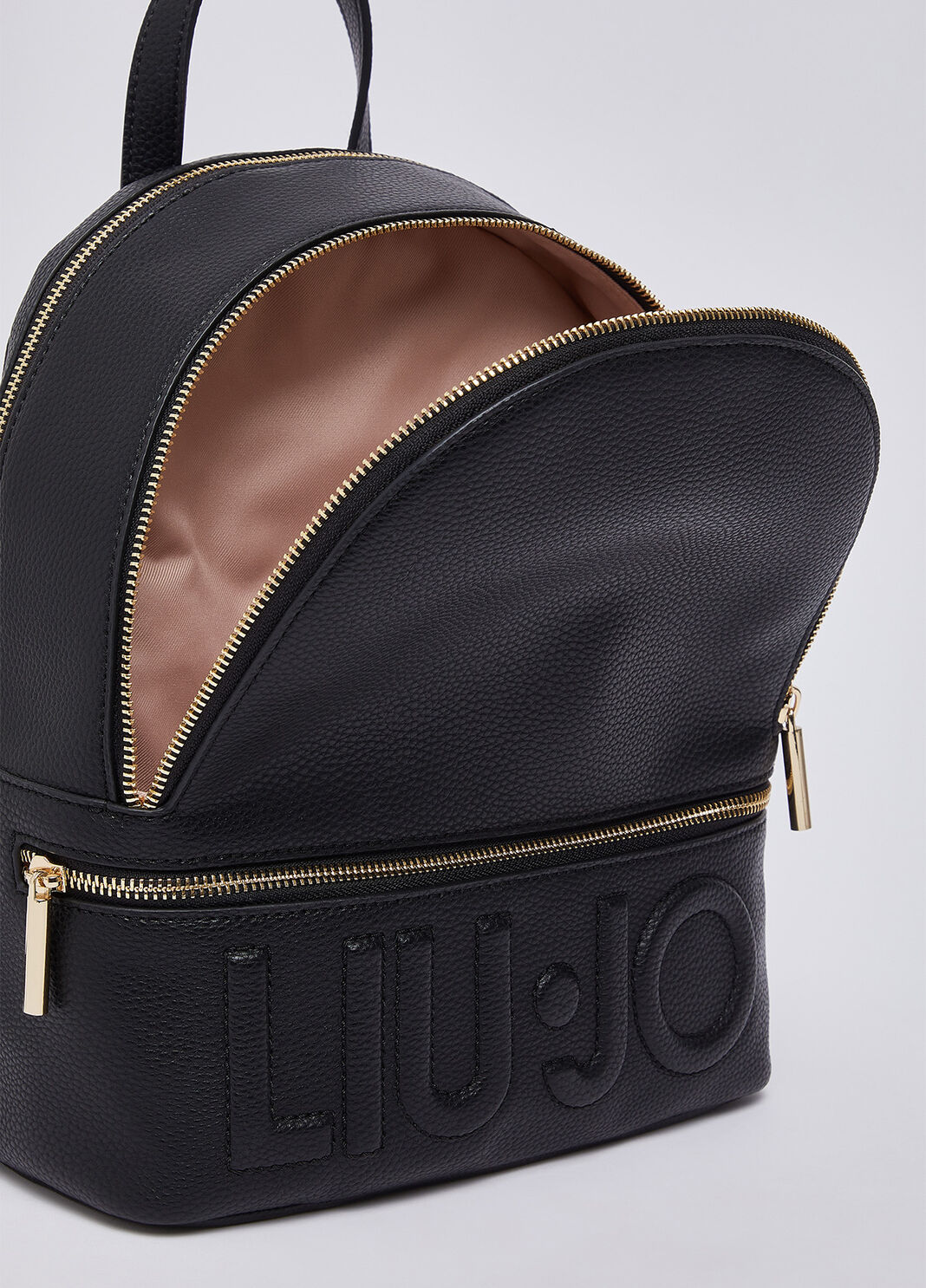 Backpack with charm black Liu Jo - large image number 5