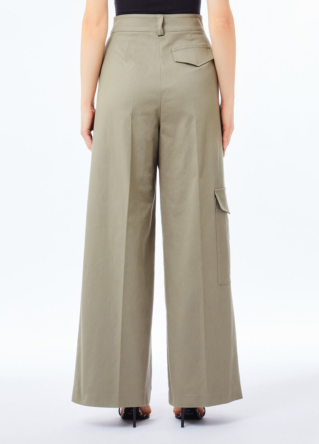 Pantal&oacute;n cargo de algod&oacute;n esp&aacute;rrago Liu Jo - large image number 1