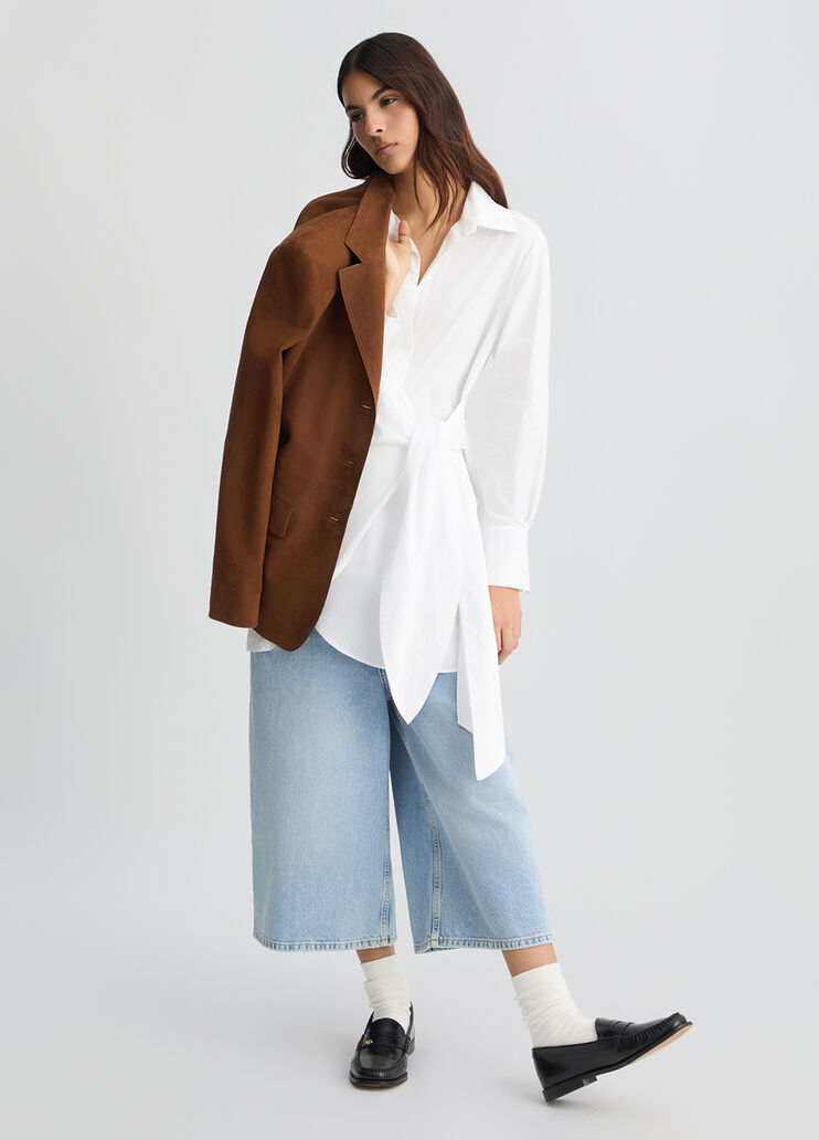 Poplin shirt dress white Liu Jo - medium Poplin shirt dress white Liu Jo - medium