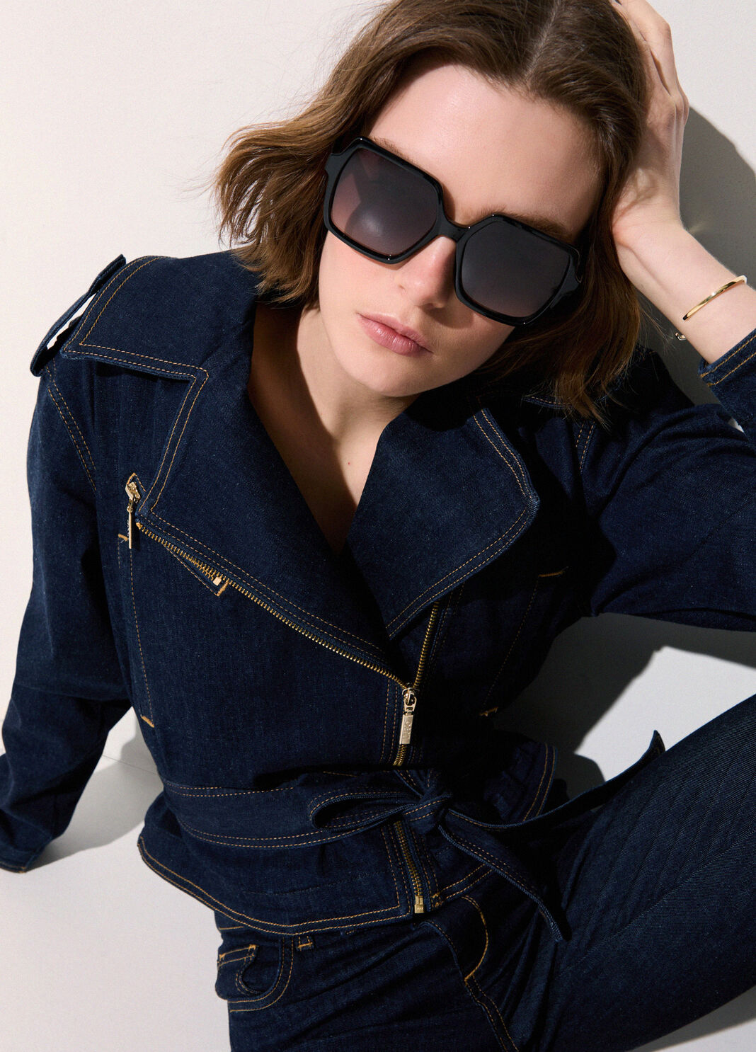 Square sunglasses black Liu Jo - large image number 0