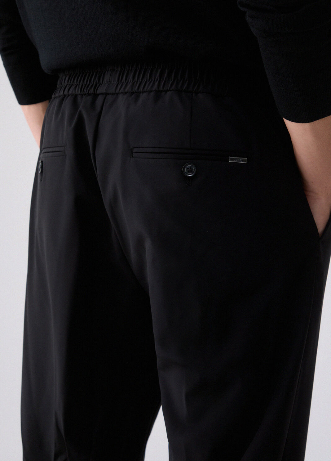 Regular fit joggers black Liu Jo - large image number 4