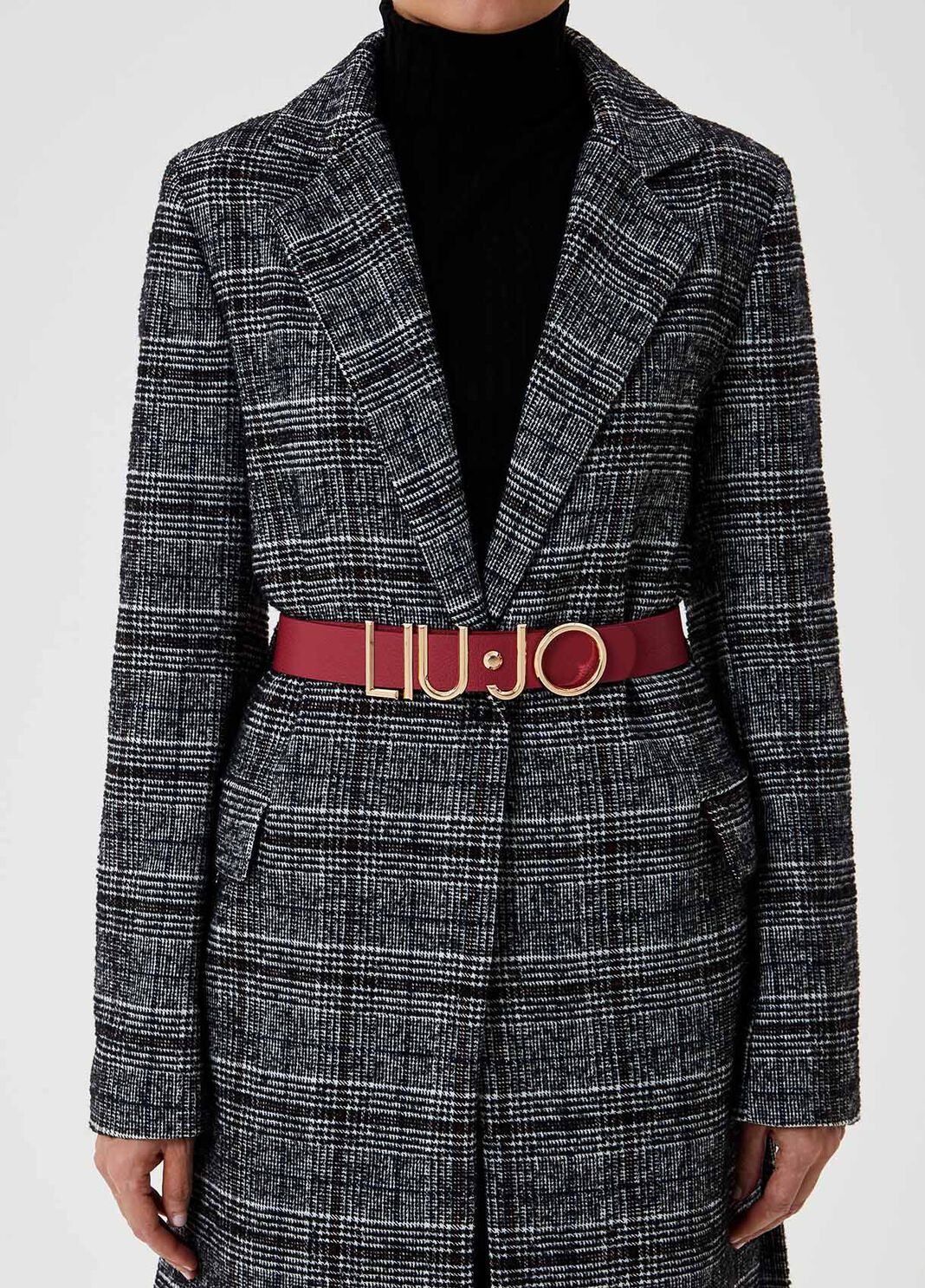 Belt with logo Cherry Red Liu Jo - large image number 1