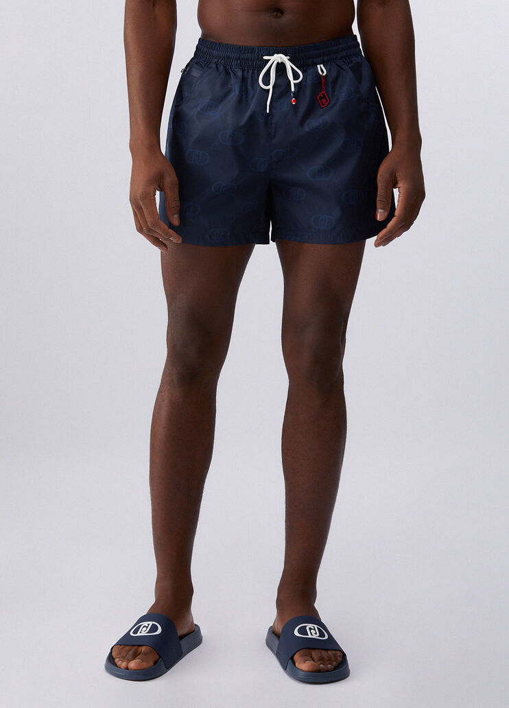 Ba&ntilde;ador tipo b&oacute;xer azul Liu Jo - medium