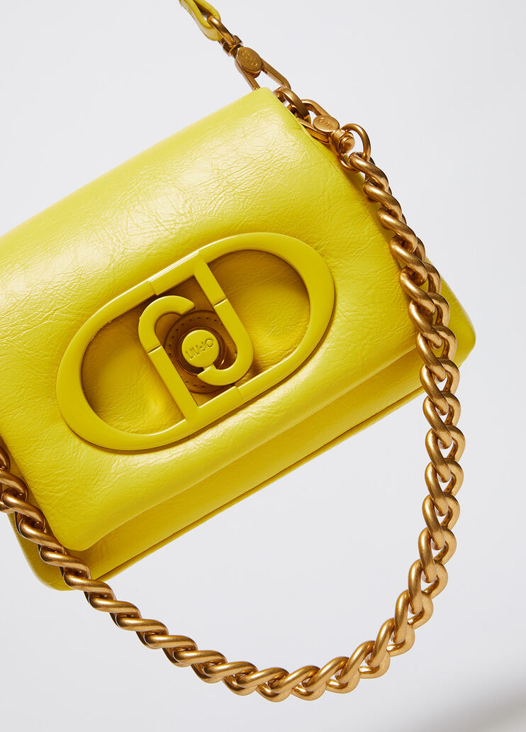 LaPuffy glossy shoulder bag citron Liu Jo - large image number 4 LaPuffy glossy shoulder bag citron Liu Jo - large image number 4