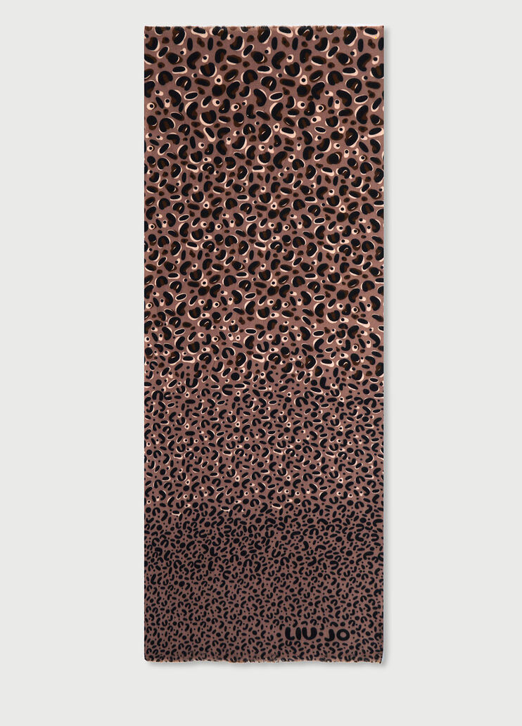 Animal-print stole Brown Liu Jo - large image number 0