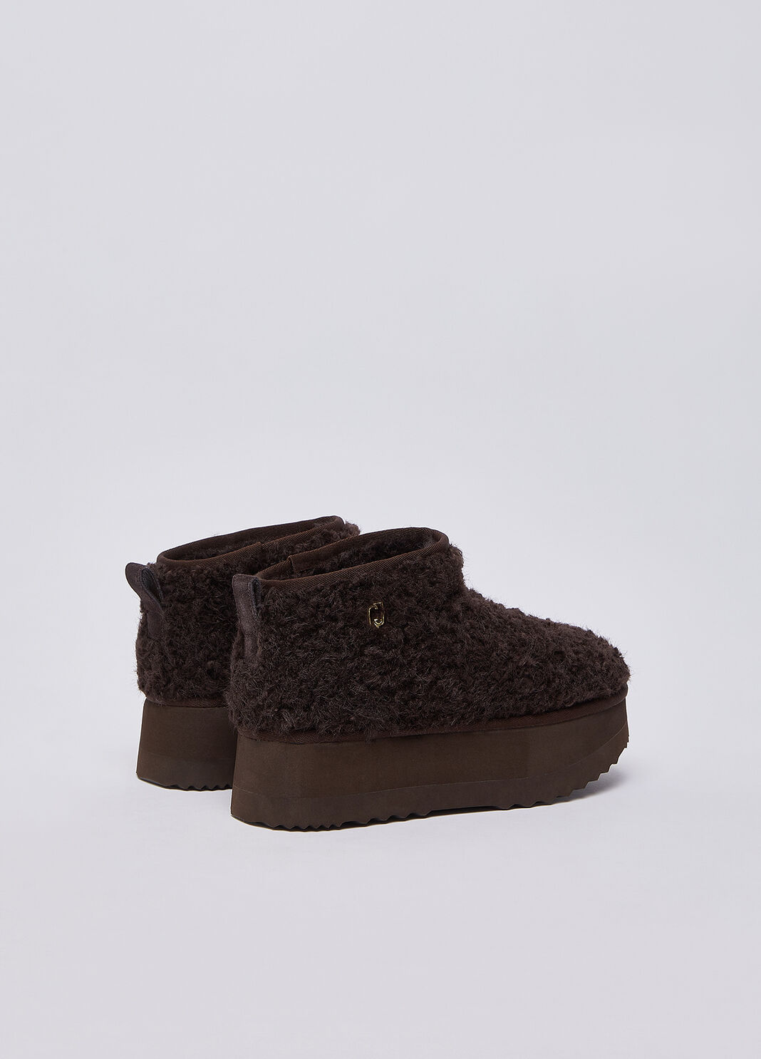 Ankle boots warm platform in teddy mocha Liu Jo - large image number 2
