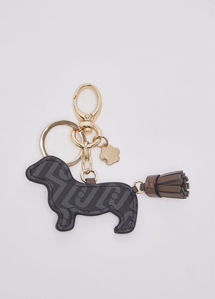 Keyring with cane dark mocha Liu Jo - medium
