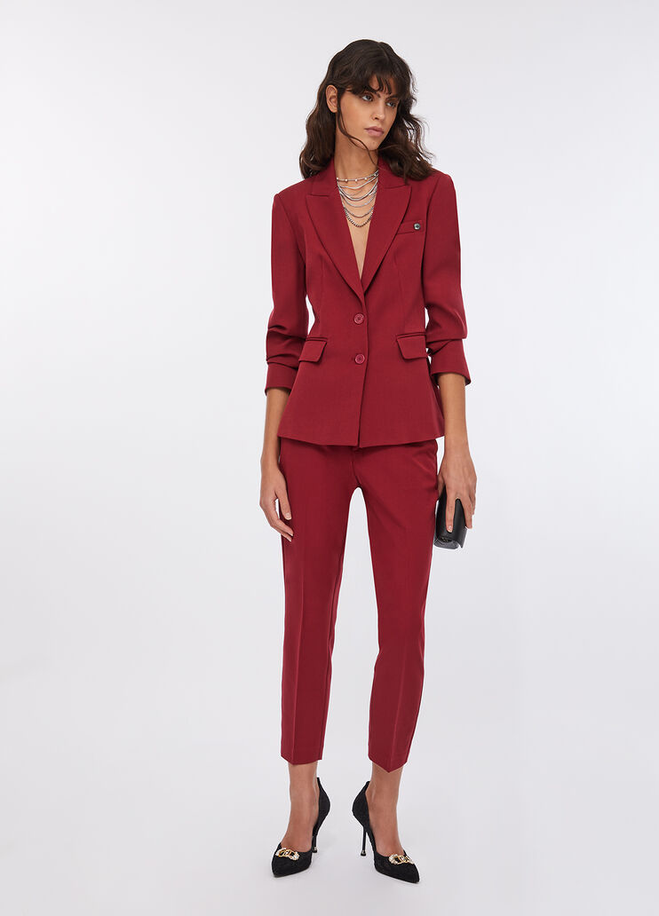 Blazer cintré rouge Liu Jo - large image number 5