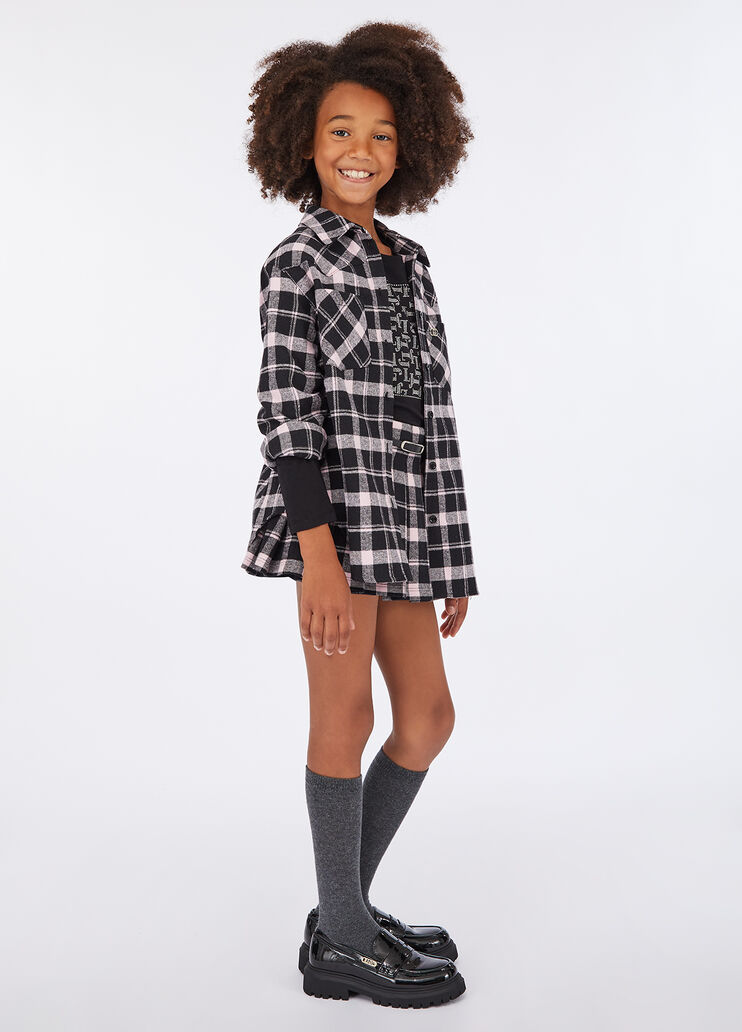 Chemise en coton à carreaux carreaux roses Liu Jo - medium Chemise en coton à carreaux carreaux roses Liu Jo - medium