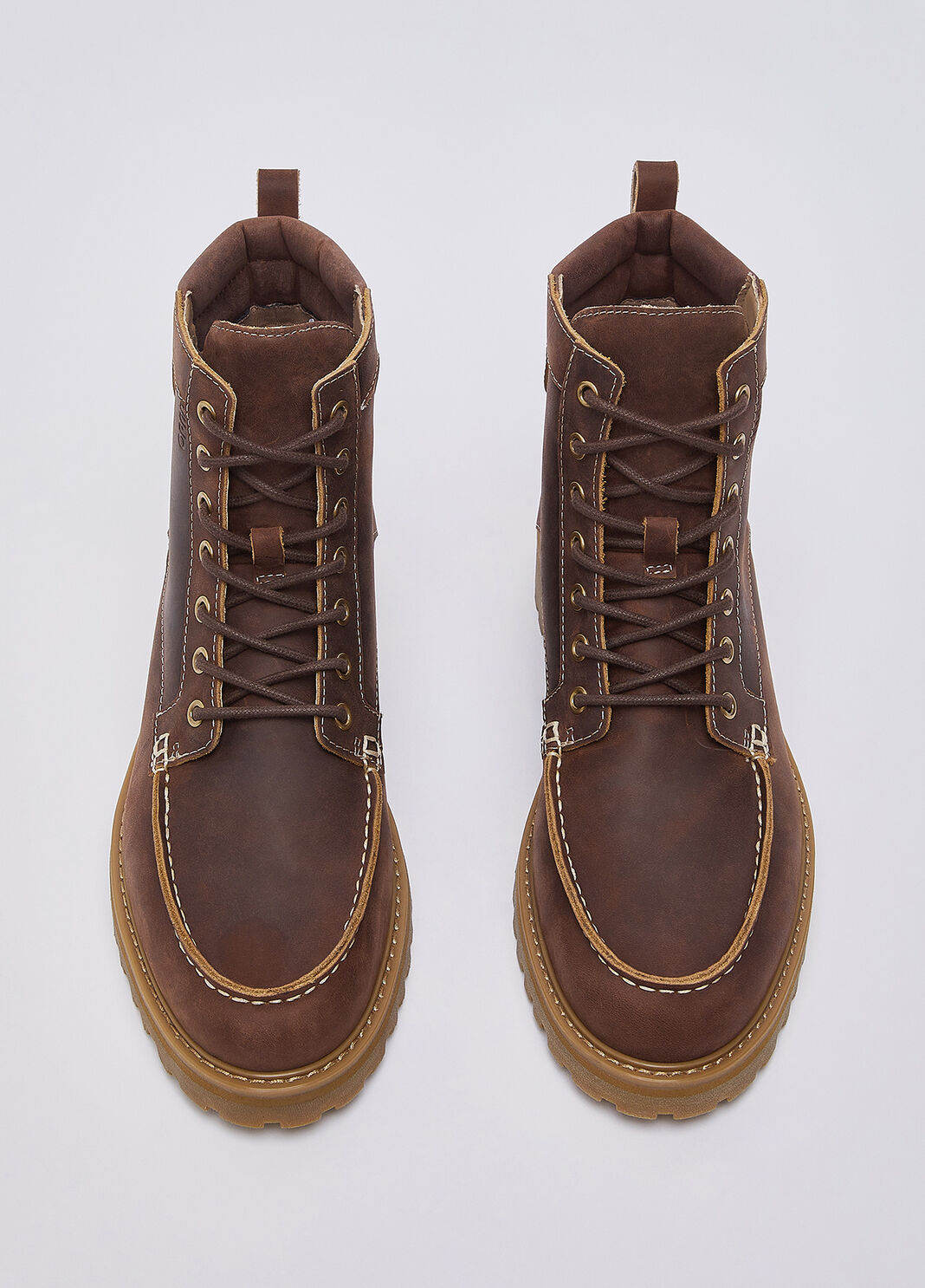 Leather ankle boots brown Liu Jo - large image number 3