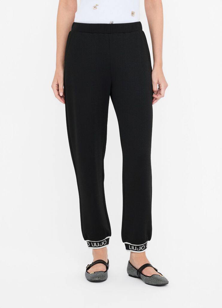 Lurex® joggers black Liu Jo - medium Lurex® joggers black Liu Jo - medium