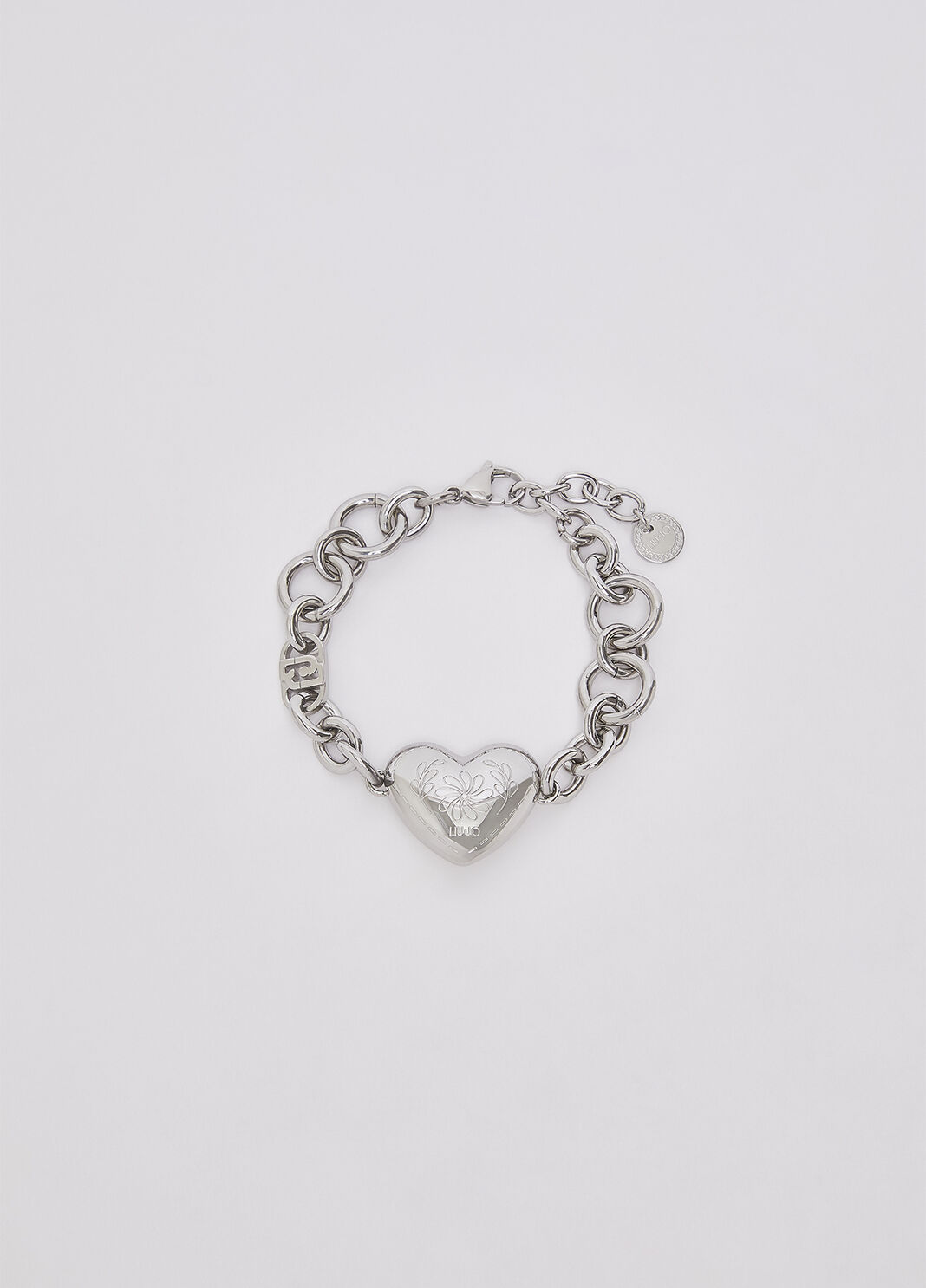 Bracelet with heart engraved silver Liu Jo - large image number 0
