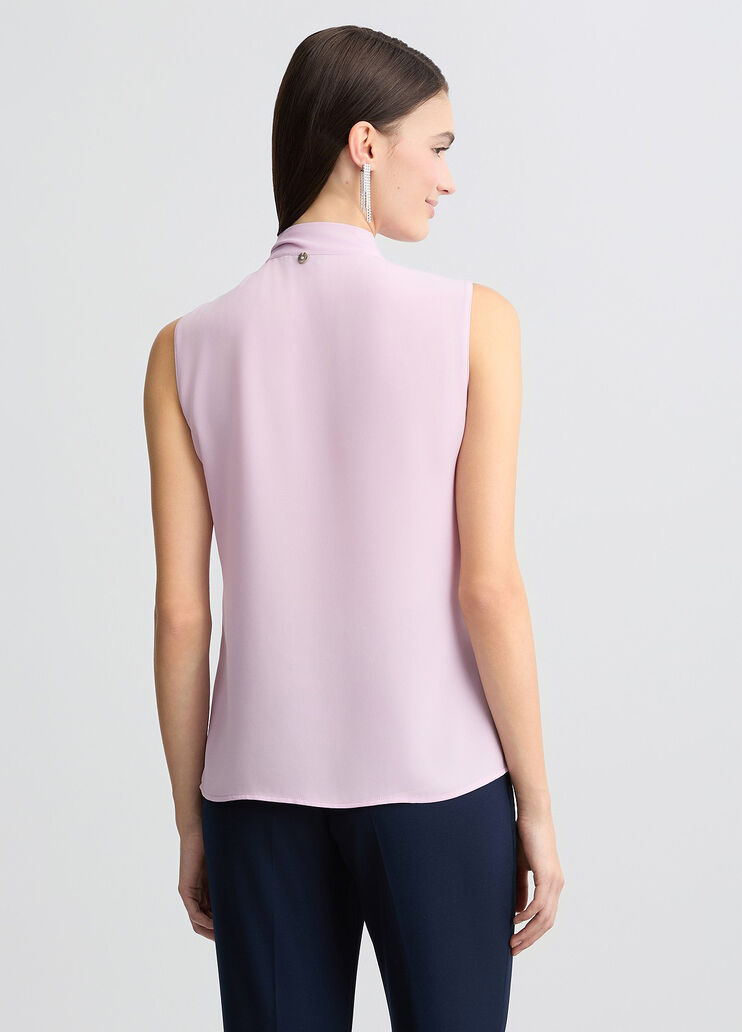 Top with scarf pink Liu Jo - large image number 1 Top with scarf pink Liu Jo - large image number 1