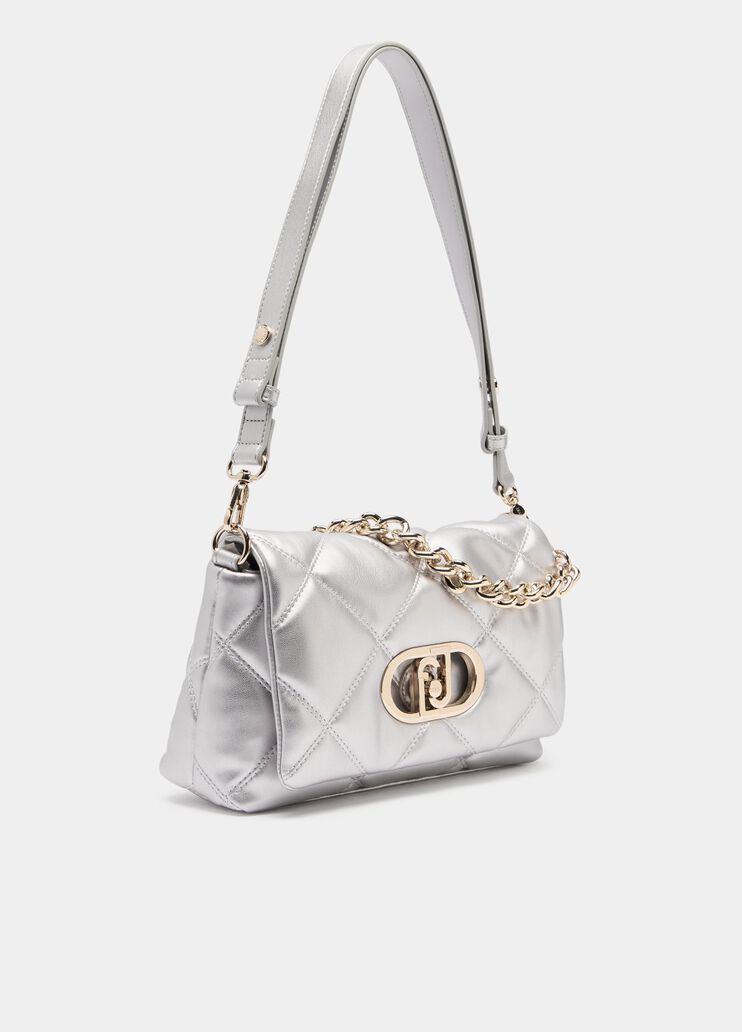 Medium quilted LaPuffy bag silver Liu Jo - large image number 2