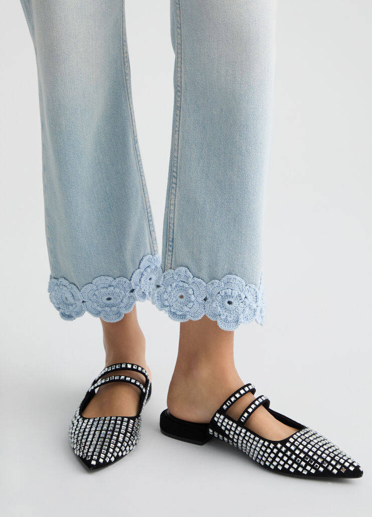 Straight-leg jeans Blue denim Liu Jo - large image number 4 Straight-leg jeans Blue denim Liu Jo - large image number 4