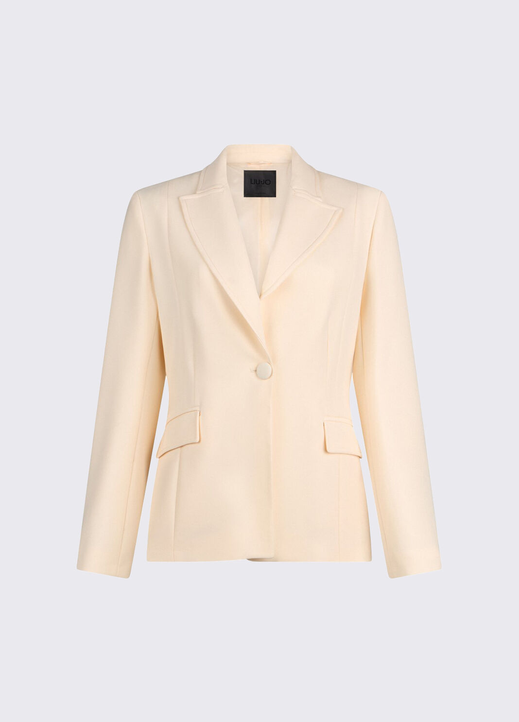 Schmal geschnittener Blazer Vanille Liu Jo - large image number 6