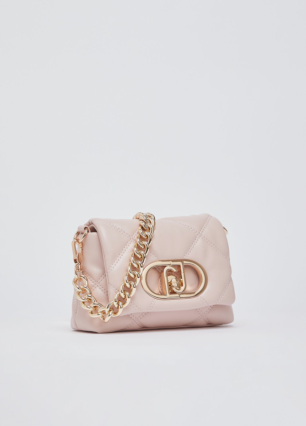 Маленькая сумка LaPuffy с эффектом матлассе персиковый Liu Jo - large image number 2