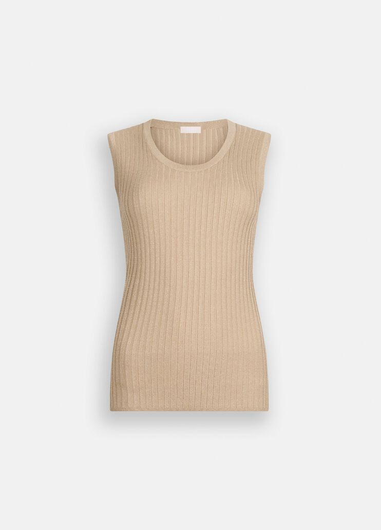 Top aus Lurex® Gold Liu Jo - large image number 6