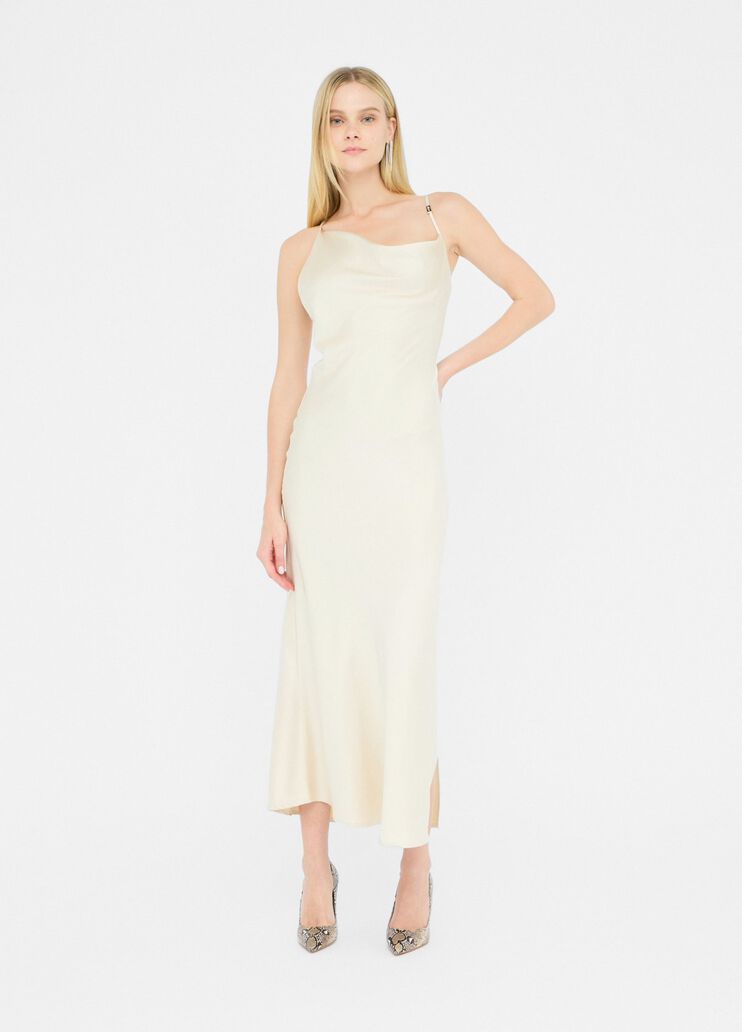 Festliches Satinkleid Elfenbein Liu Jo - large image number 5