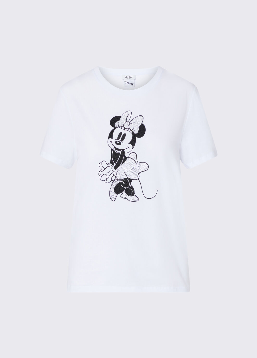 Bedrucktes T-Shirt Wei&szlig;/Miss Mouse s/w Liu Jo - large image number 6