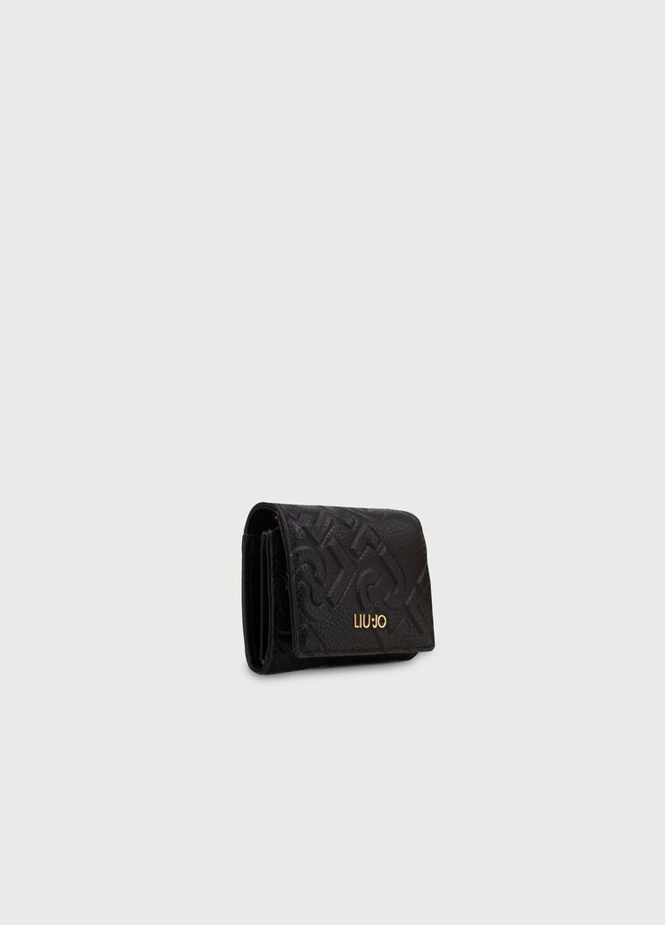 Cardholder with logo Black Liu Jo - large image number 1