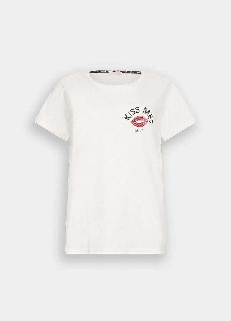 Cotton T-shirt white Liu Jo - large image number 6