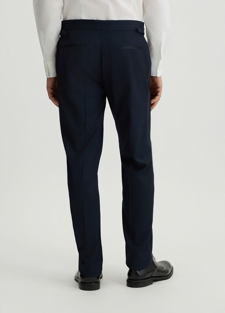 Men's tuxedo trousers dark blue Liu Jo - large image number 1 Men's tuxedo trousers dark blue Liu Jo - large image number 1