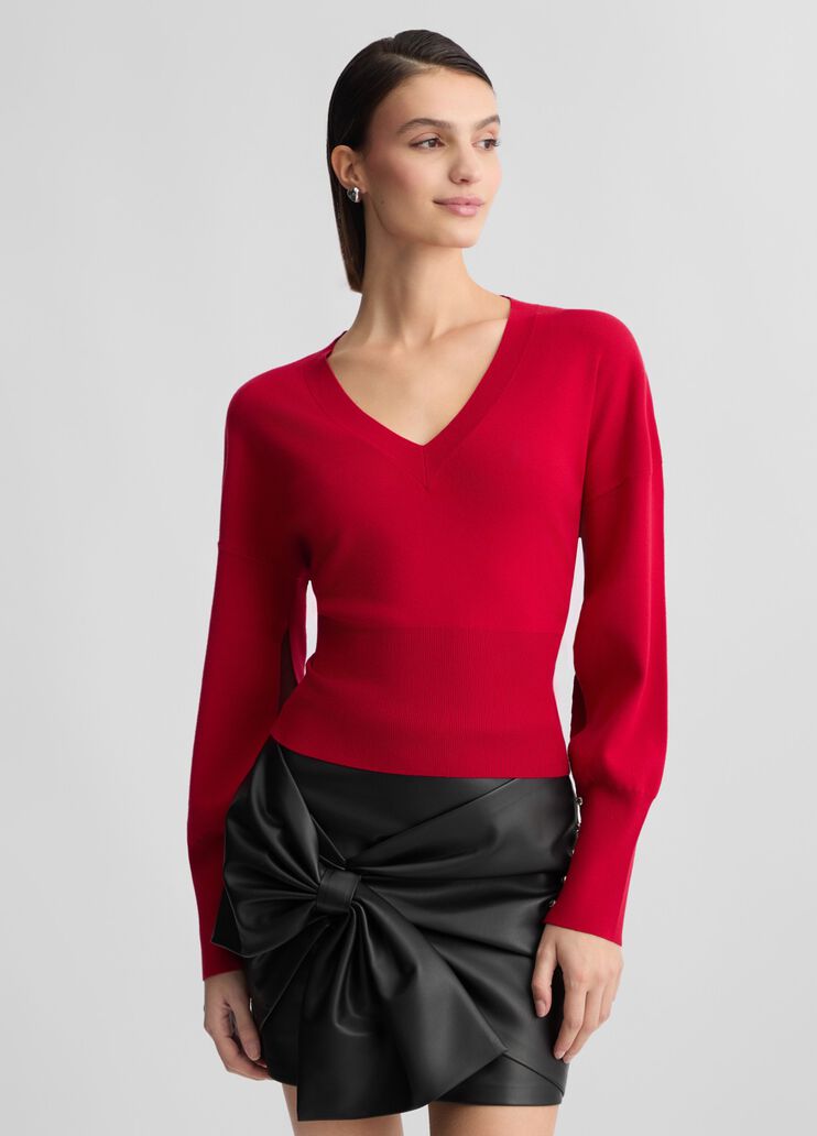 Red top with cut-out red Liu Jo - medium Red top with cut-out red Liu Jo - medium