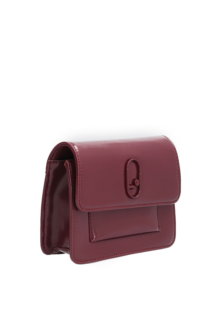 Pouch bag with logo ruby red Liu Jo - large image number 1