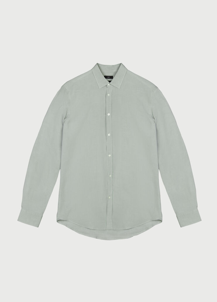 Camicia slim fit in lino  Liu Jo - large image number 3 Camicia slim fit in lino  Liu Jo - large image number 3