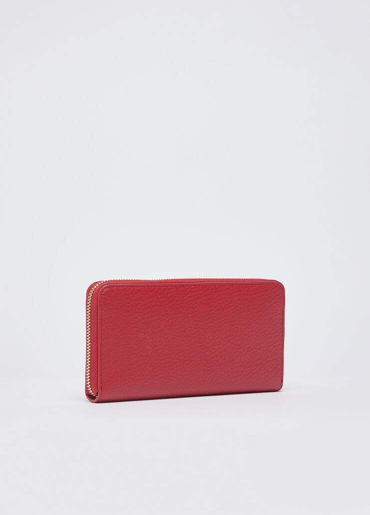 Portefeuille grand format avec monogramme cerise Liu Jo - medium