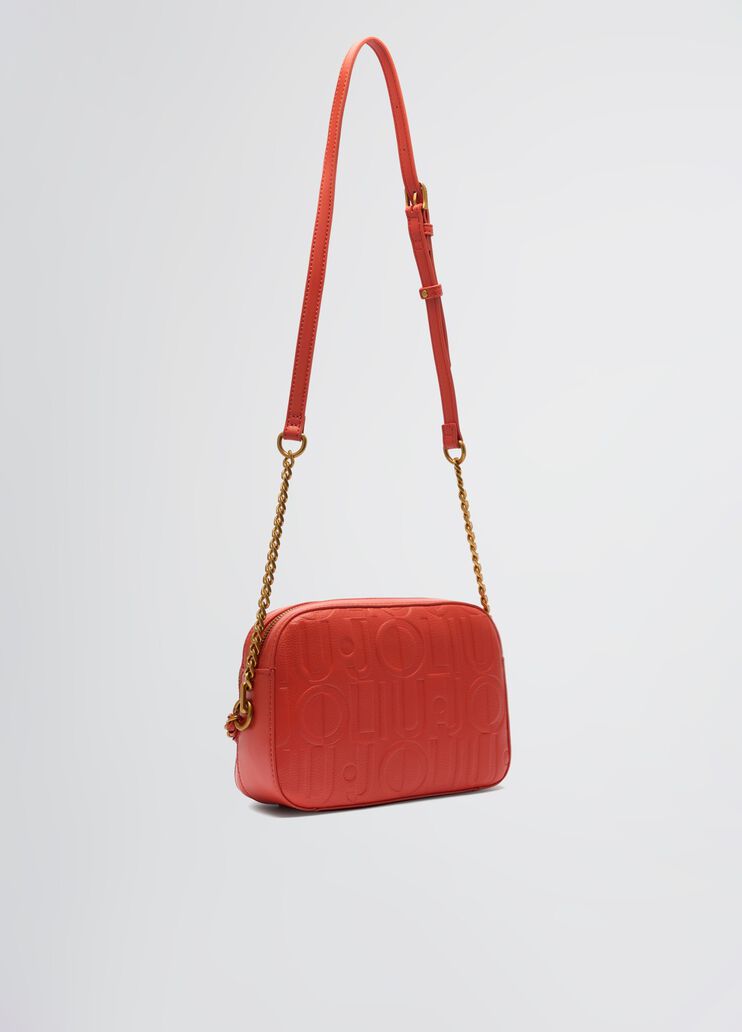 Crossbody bag with logo orange Liu Jo - large image number 3 Crossbody bag with logo orange Liu Jo - large image number 3