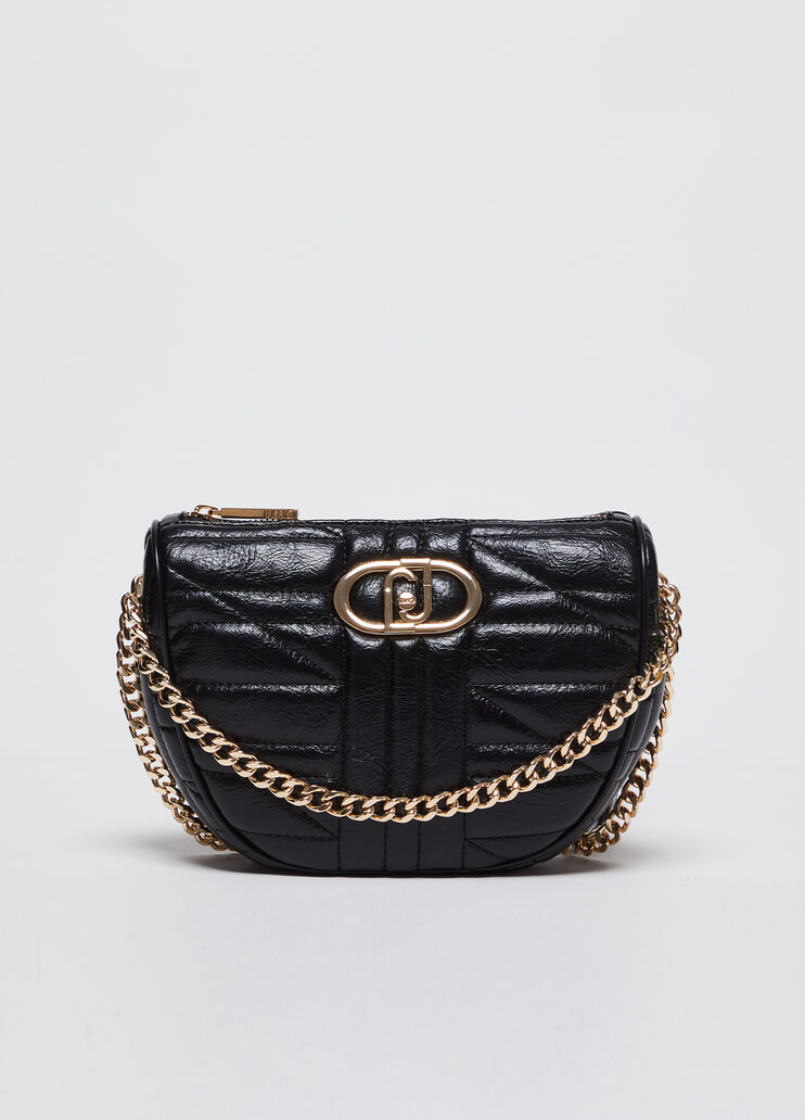 Mini-Matelassé-Pochette mit Ketten schwarz Liu Jo - large image number 2