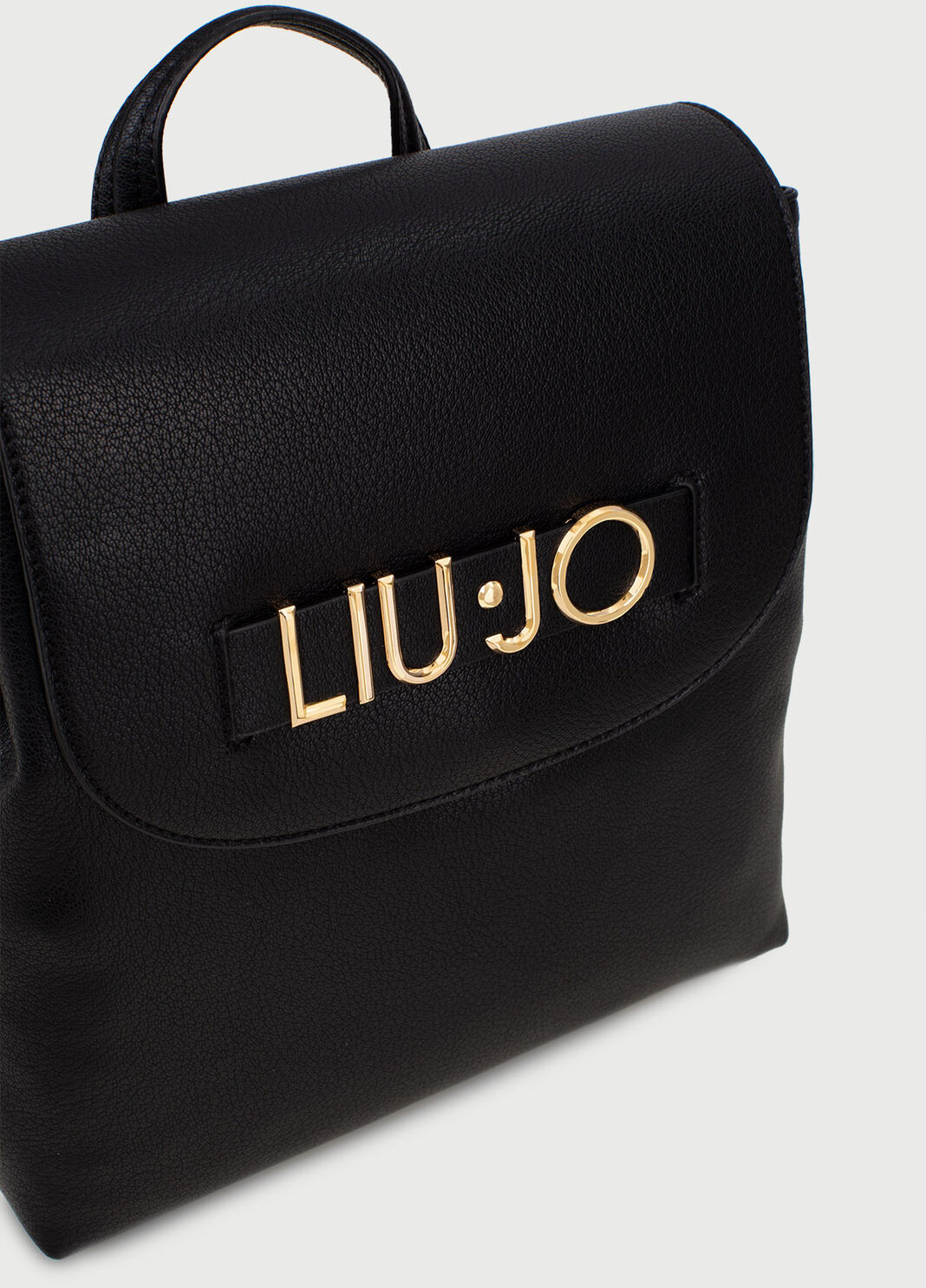 Mochila con logotipo Negro Liu Jo - large image number 4