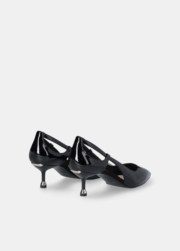Lackpumps mit Cut-out Schwarz Liu Jo - large image number 2 Lackpumps mit Cut-out Schwarz Liu Jo - large image number 2